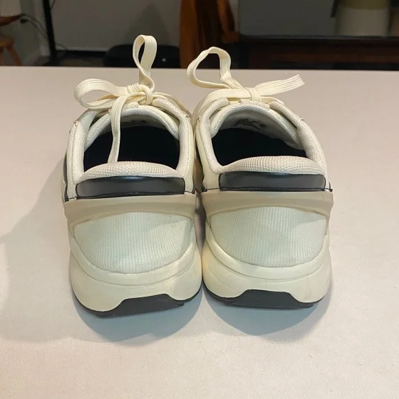 KIZIK PARIS METALLIC HANDS FREE TECHNOLOGY PRISTINE/BLACK LEATHER WOMENS SZ 9 - Picture 10 of 14